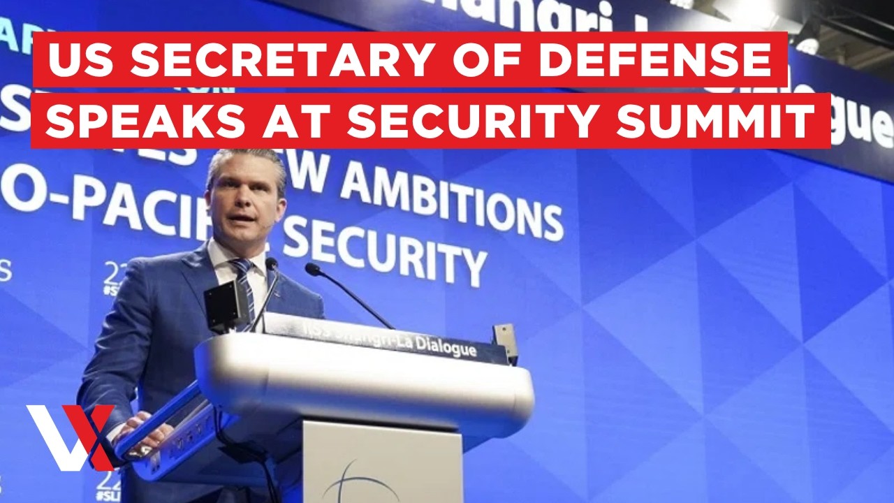 live | US Defense Chief Pete Hegseth Speaks On Peace Strategy For Indo-Pacific | VERTEX