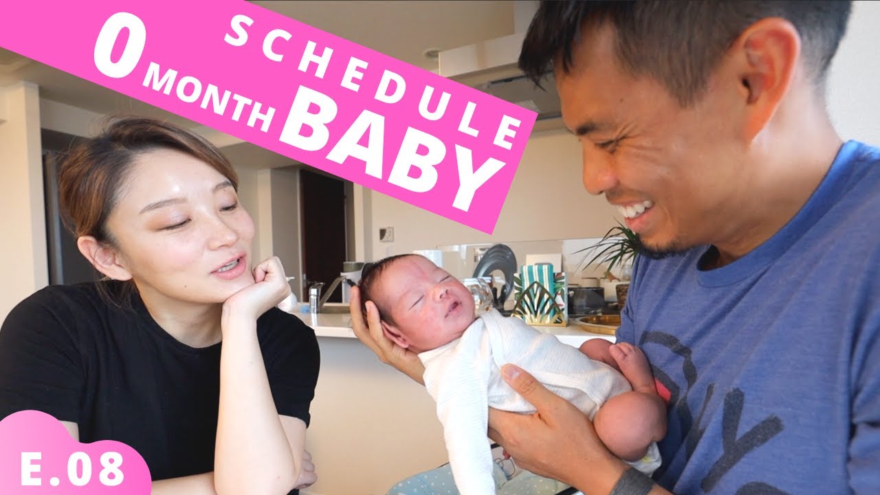 Reality of a 0-Month Newborn Baby's Schedule Ep.08