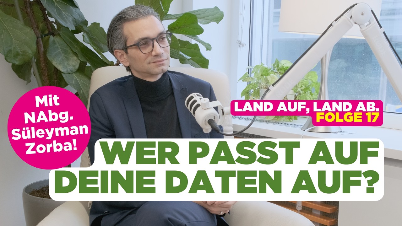 Deepfakes, Bias, Datenklau: Wie regulieren wir KI sinnvoll? | LAND AUF, LAND AB #17