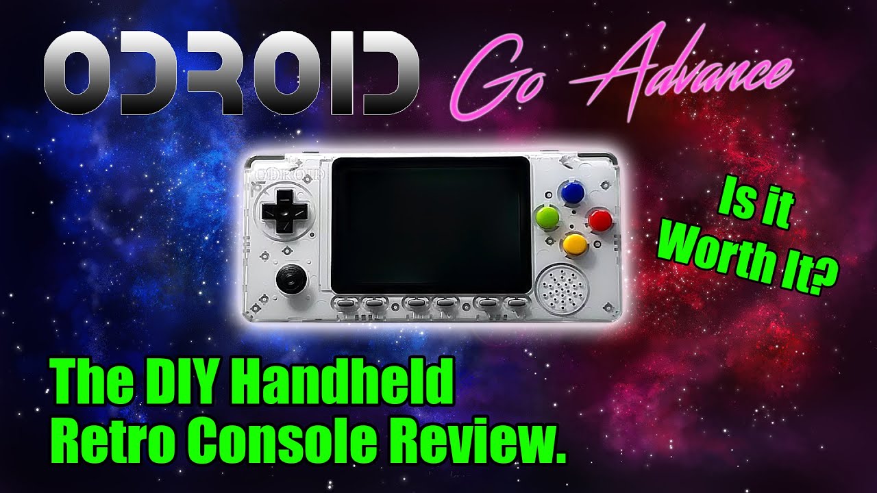 My Odroid Go Advance V2 Review - Custom Design Handheld