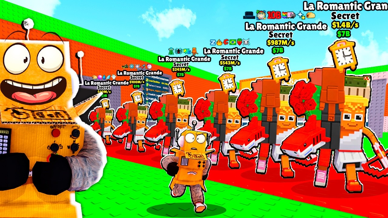 АДМИН ЧТО ТО НАПУТАЛ с КРАФТОМ! ПОЛУЧИЛ La Romantic Grande С МУТАЦИЕЙ В Roblox Steal a Brainrot