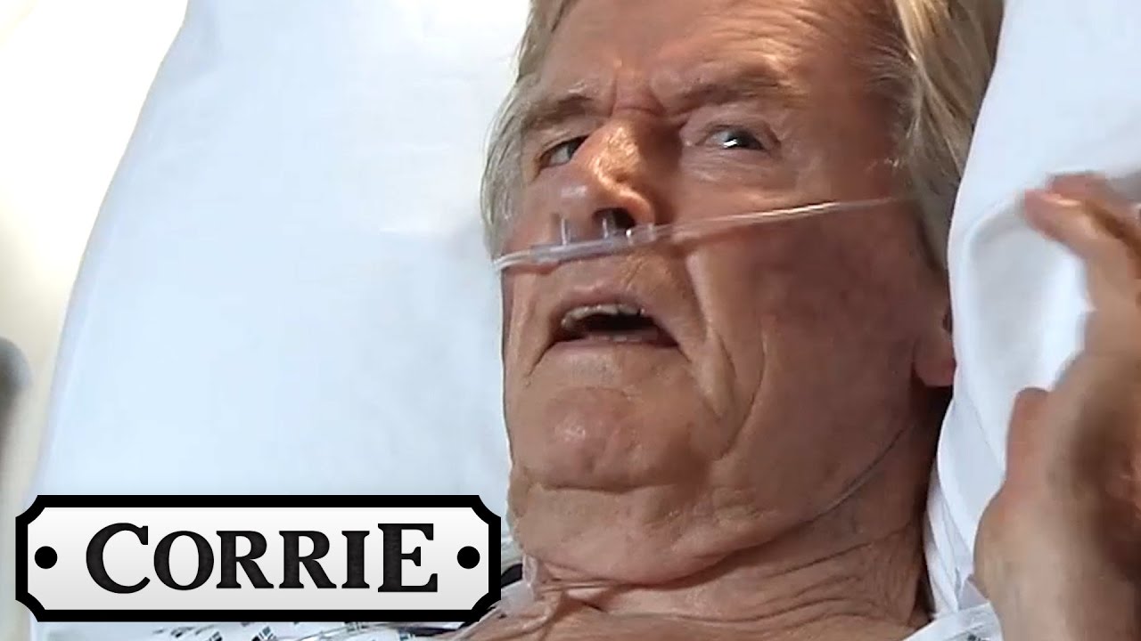 Coronation Street - Ken Throws His Family Out of His Hospital Room