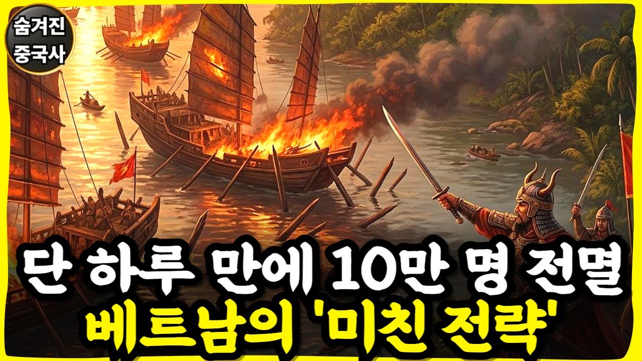 [숨겨진 중국역사] 몽골이 여기서 무너졌다.. 중국이 지금도 두려워하는 박당강 말뚝 전    | 역사강의 | 역사인물 | 몽골역사 | 야사