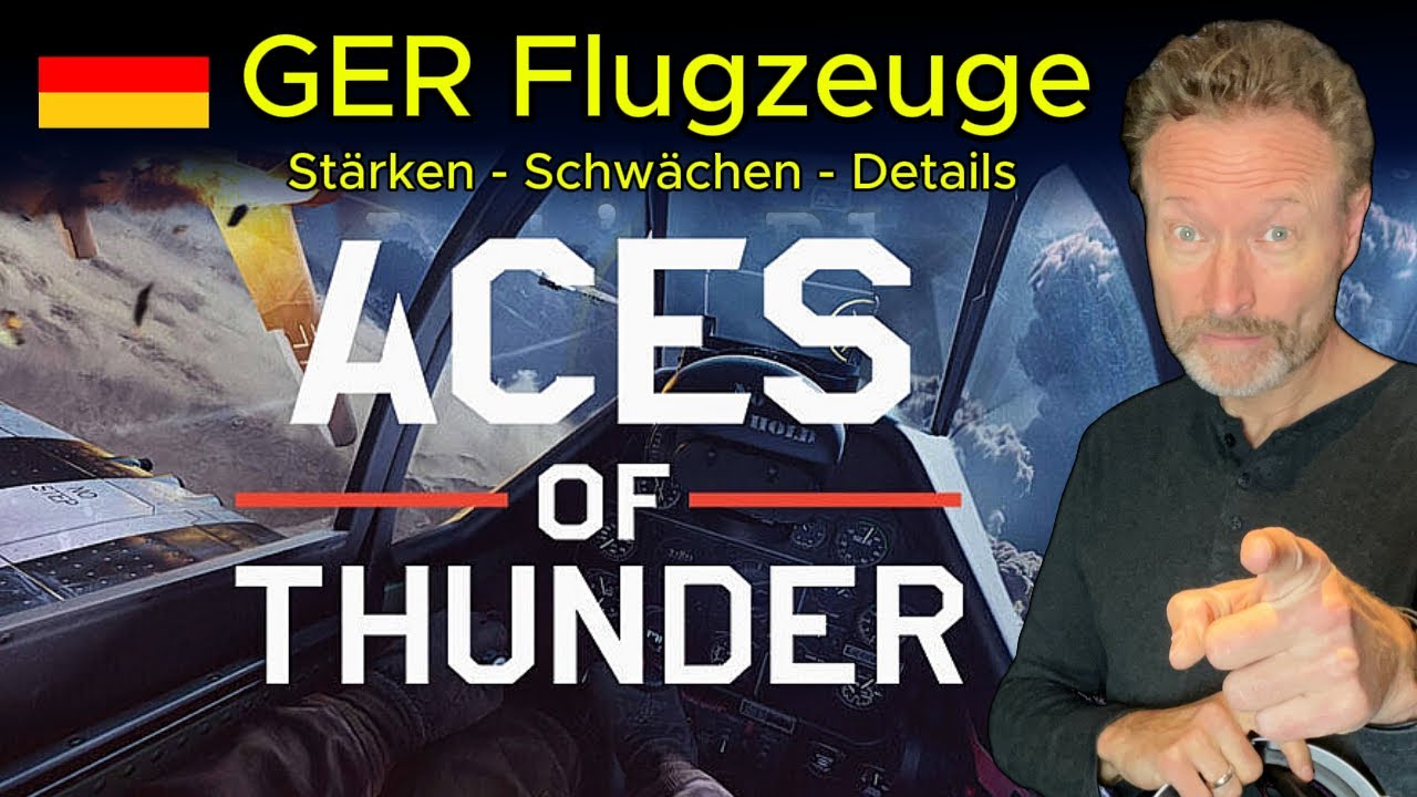 Details, Stärken, Schwächen der deutschen Flugzeuge : PSVR2 : Steam VR : Tutorioal : Aces Of Thunder