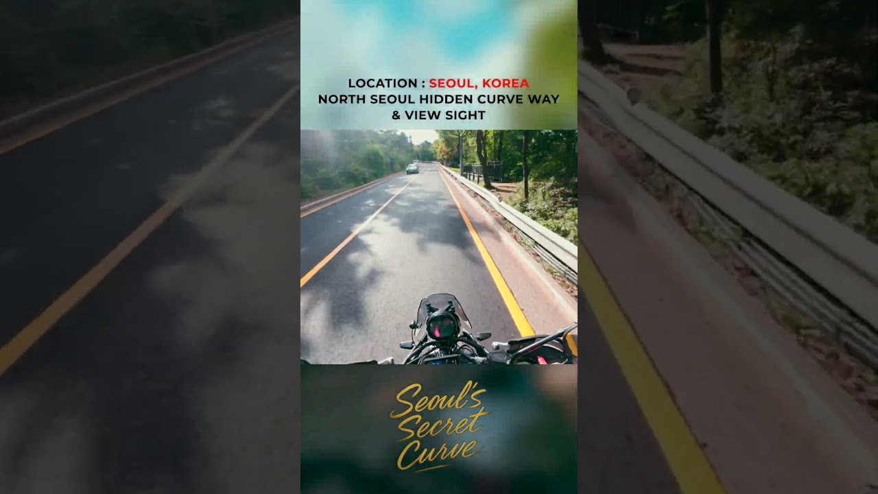 SEOUL'S SECRET CURVE #motorcycleride #seoulride #seoulview
