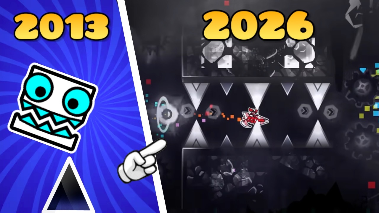 L'histoire de TOUS les niveaux les plus DIFFICILES de Geometry Dash