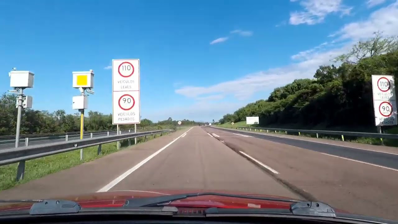 ASMR dirigindo de Os&oacute;rio a Sobradinho RS #asmr #car #driving #brazil 