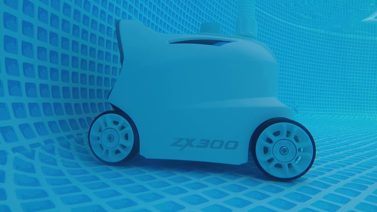 Nouveau Robot Intex ZX300 2021 sous l'eau