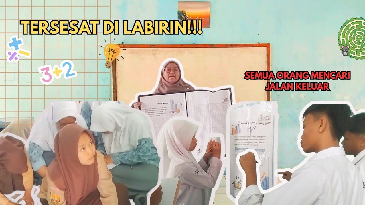 LABIRIN YANG BIKIN PUSING!!! SEMUA BEKERJA SAMA MENCARI JALAN KELUAR