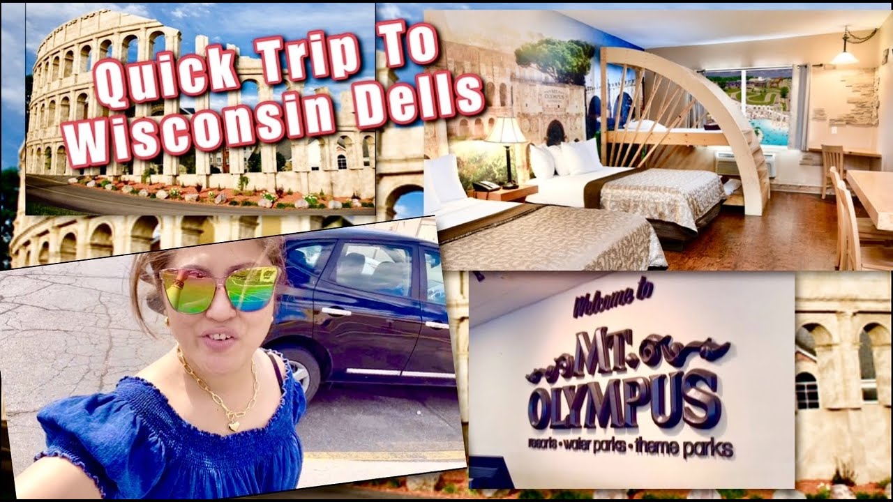 MT. OLYMPUS ROME HOTEL - WISCONSIN DELLS   |  Checking - In To The Hotel  | Our 1st Day