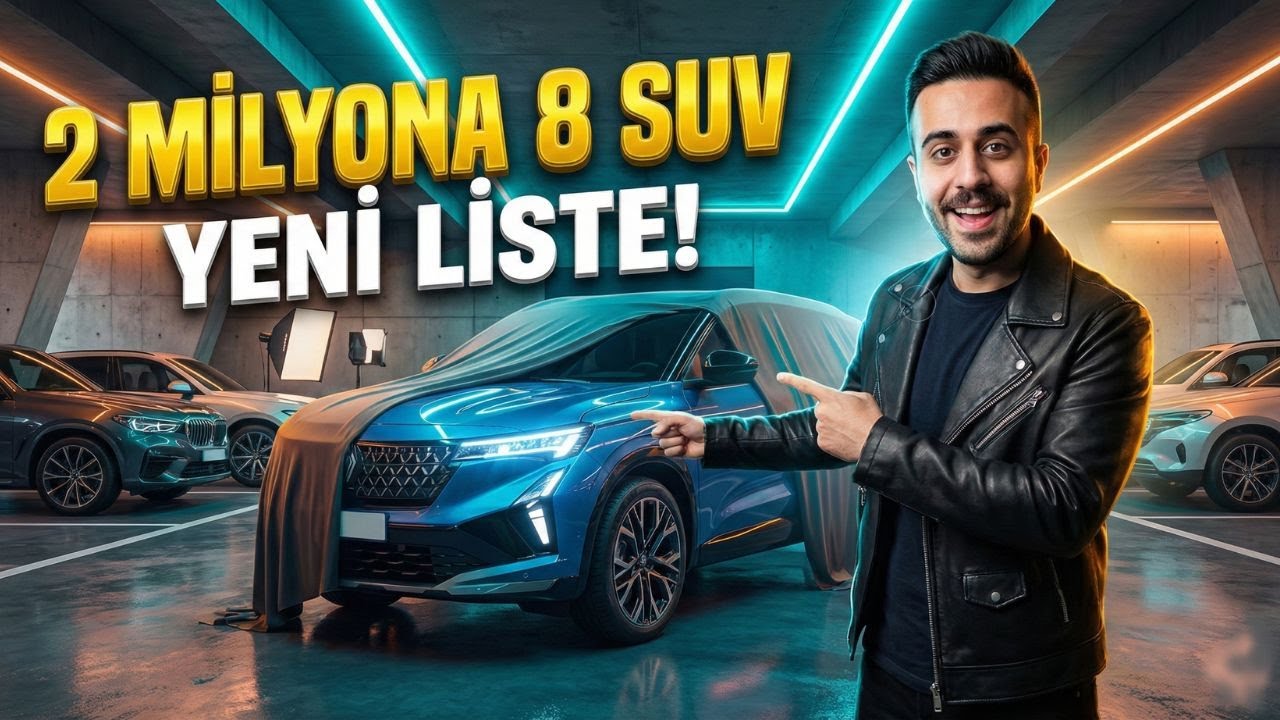 BUNU SİZ İSTEDİNİZ! SON 8 G&Uuml;N | 2 MİLYONA ALINABİLECEK SUV MODELLERİ