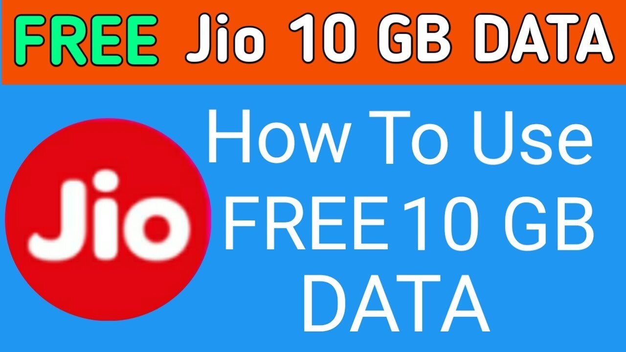 Jio 10 GB Free Data : How to Use Jio 10GB Add on Data
