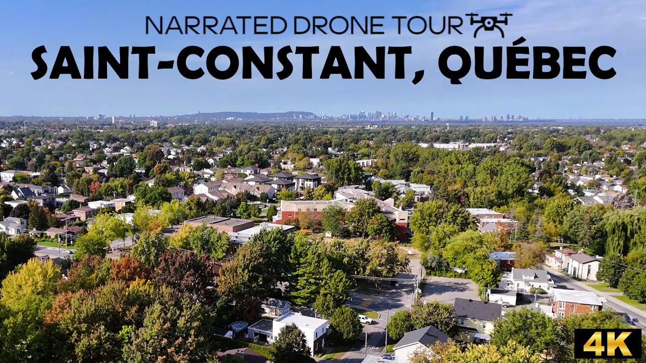 ⚜️ ✨Saint-Constant, Québec 🚁🍁4K Drone