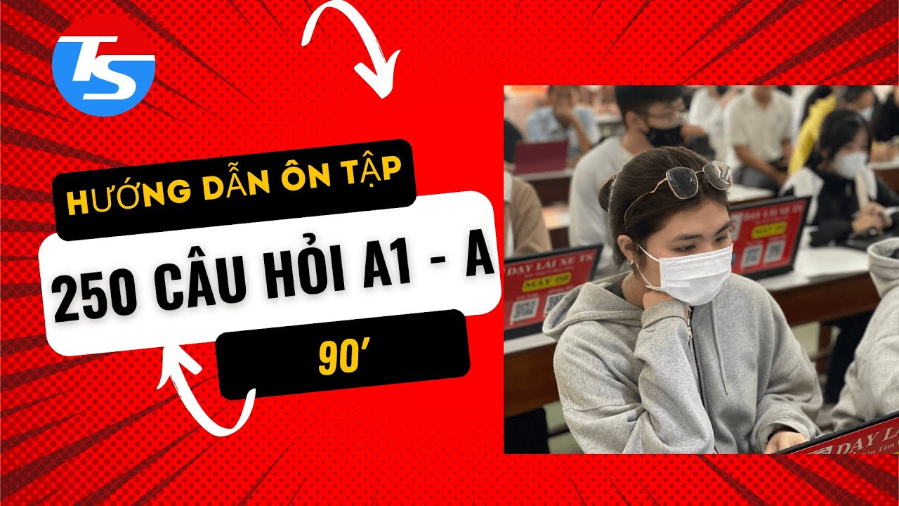 [MẸO HỌC] 250 Câu Hỏi Thi Lý Thuyết Lái Xe Mô Tô | Mẹo Thi Bằng Lái Xe A1 - A Năm 2025