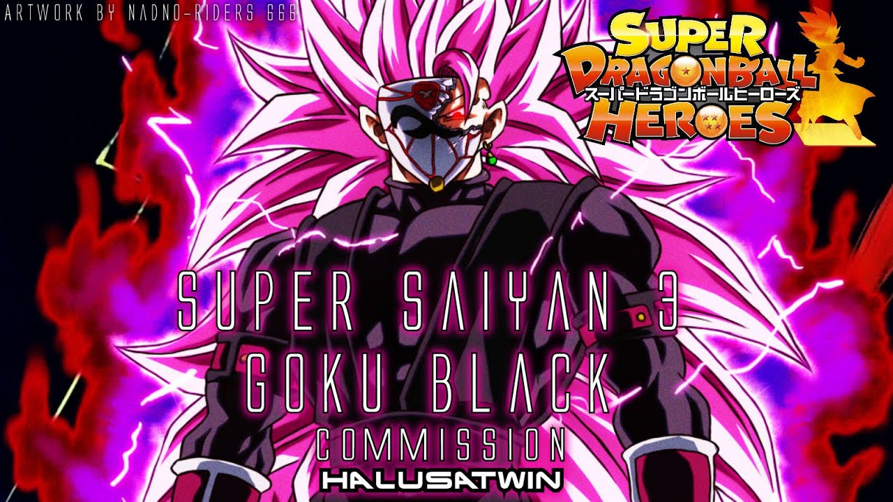 SDBH: SSJ3 Goku Black [Commission]