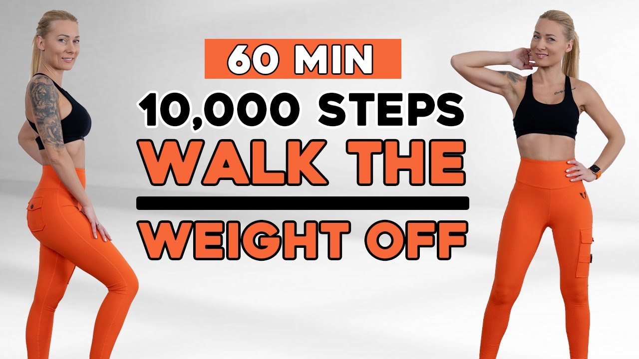 🔥10000 Step FAST Walking Workout🔥 1 Hour Fat Burning🔥 Endurance | Knee Friendly🔥