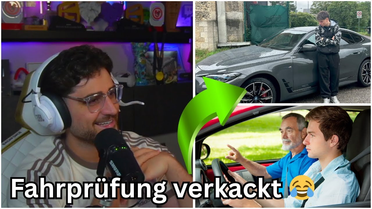 ELDOS hat seine FAHRPRÜFUNG verkackt? 😂 Lustiger Talk mit Sid, Willy, Eldos und Musti 😂