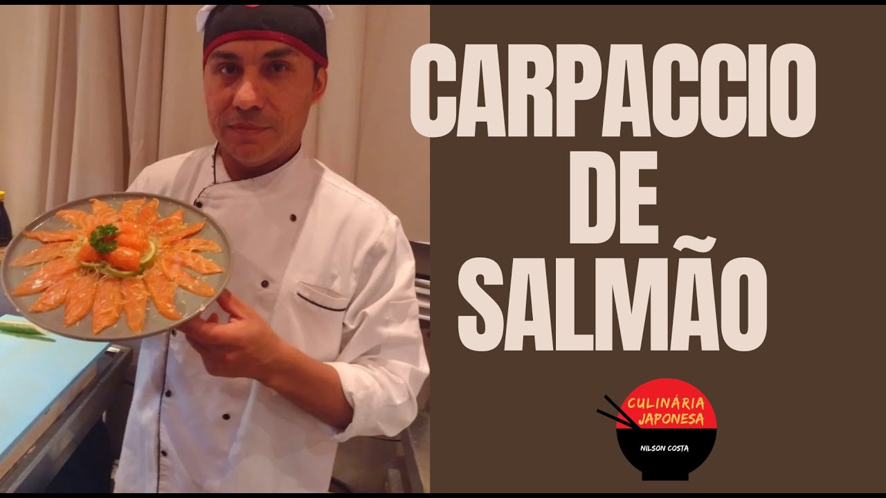 Carpaccio de Salmão Trufado.