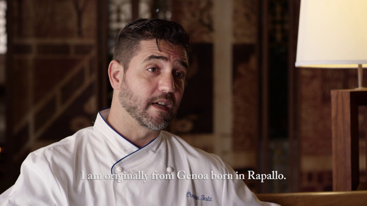Chef Christian Testa, Chef de Cuisine, Orchids