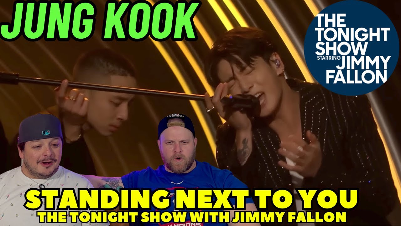 BTS Jung Kook: Standing Next to You | The Tonight Show Starring Jimmy Fallon Reaction