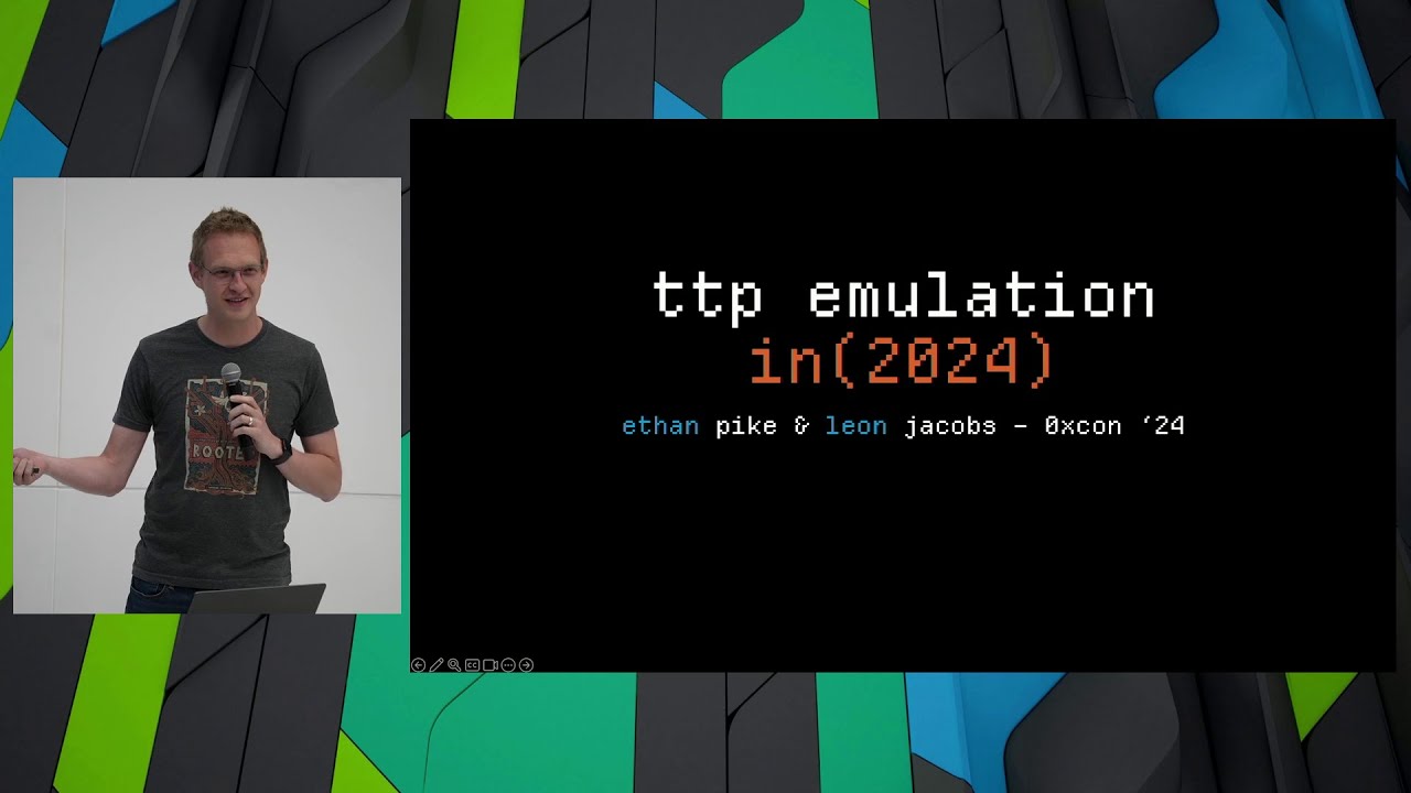 TTP Emulation in 2024 - Ethan Pike  & Leon Jacobs | 0xCON 2024