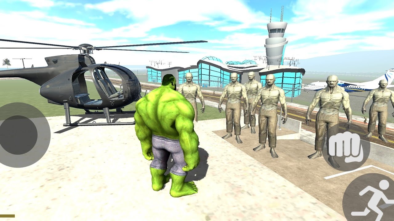 The Hulk Vs Big Zombie army || Indian bike driving 3d game 