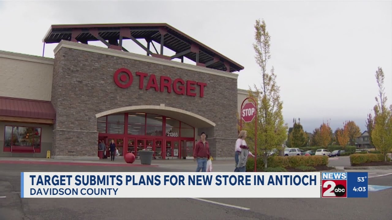 Target submits plans for new store in Antioch