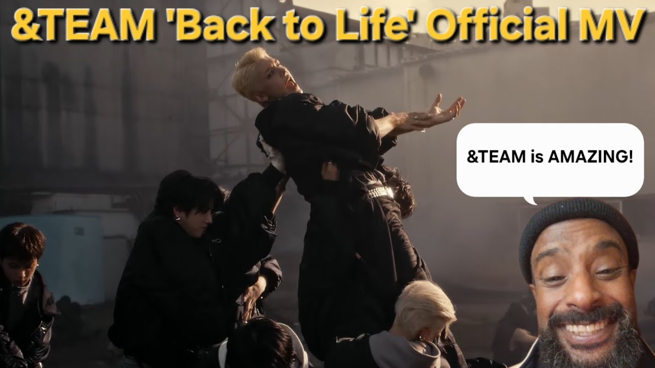 BRAND NEW DUDE TO J-POP REACTS TO &TEAM 'Back to Life' Official MV!!!