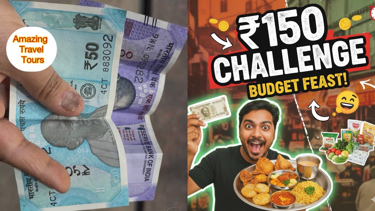 Is ₹150 Actually Enough for a Food Tour?| food challenge