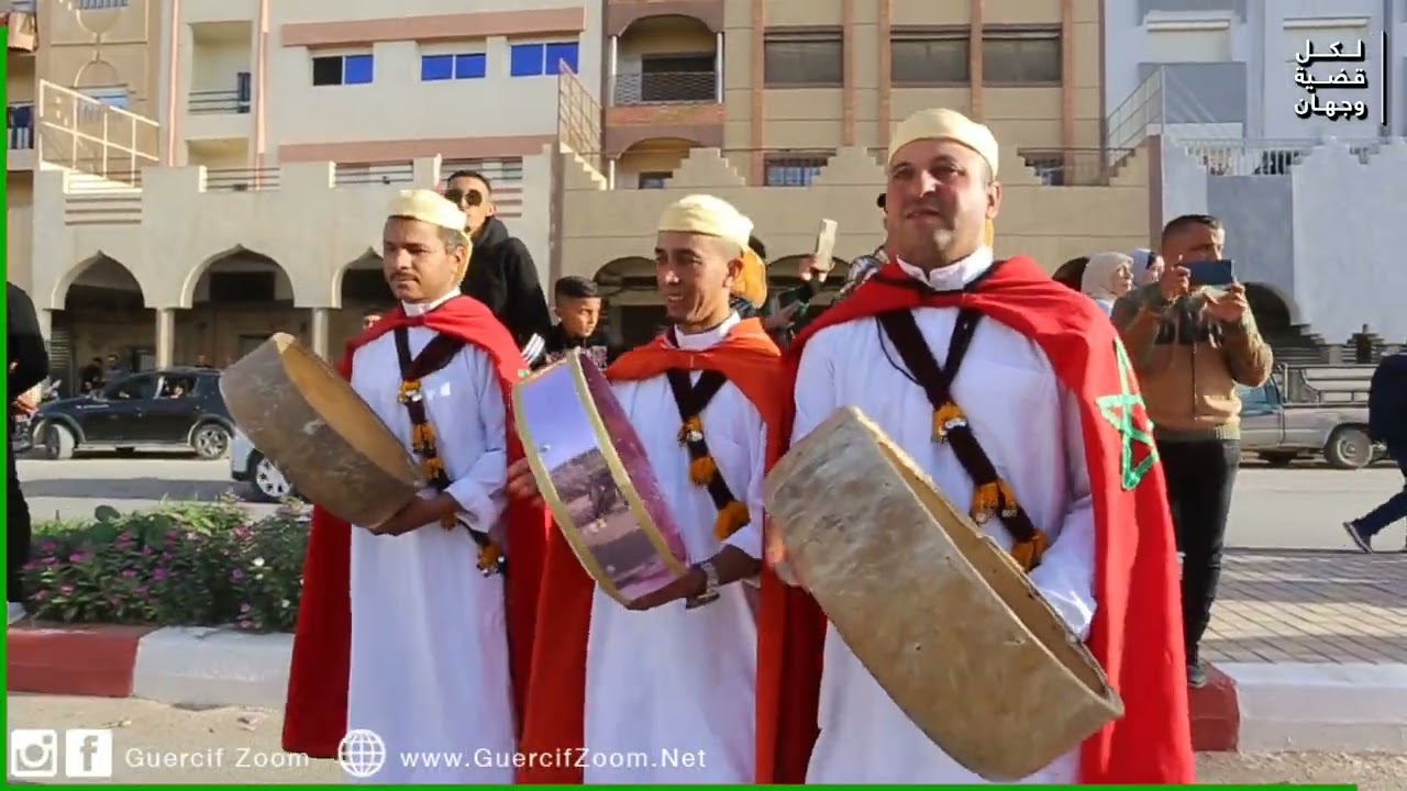 جرسيف | كرنفال إحتفالي ضخم جاب شوارع المدينة ضمن فعاليات مهرجان الزيتون في دورته 31