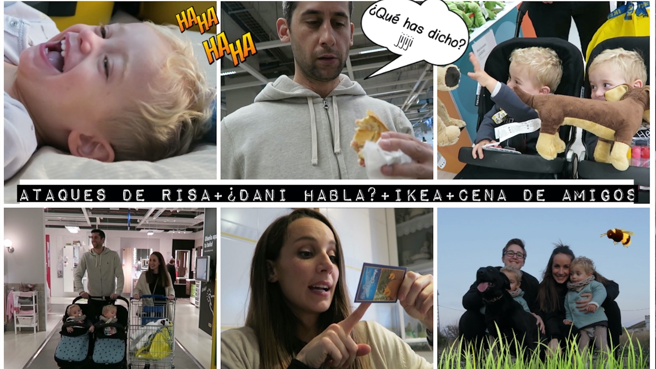 VLOG | Ataques de RISA de Gonzalo + Dani se va soltando + Compras en IKEA + CENA con AMIGOS...