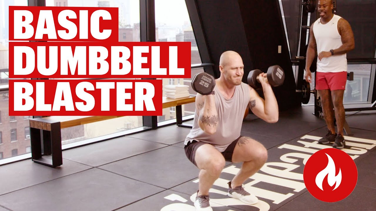 5-Min Workout With Classic Dumbbell Moves Burn You Out | Five Minutes of Hell | Men's Health Muscle