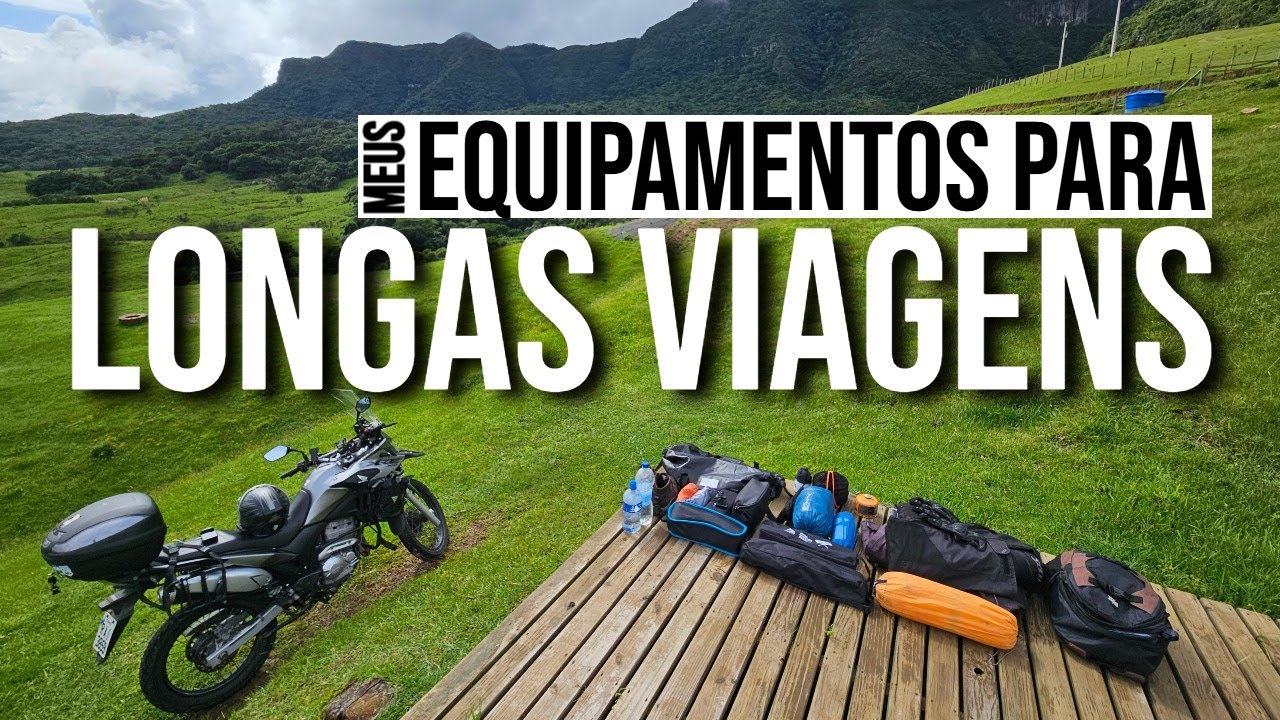 ATACAMA DE MOTO - O que eu levei? - Tudo sobre meus equipamentos