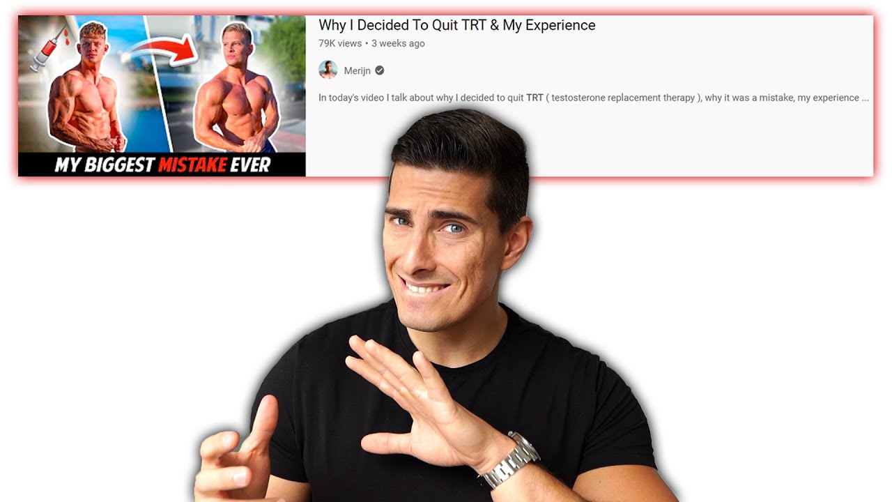 QUITTING TESTOSTERONE?! | My Response to Merijn Stopping TRT