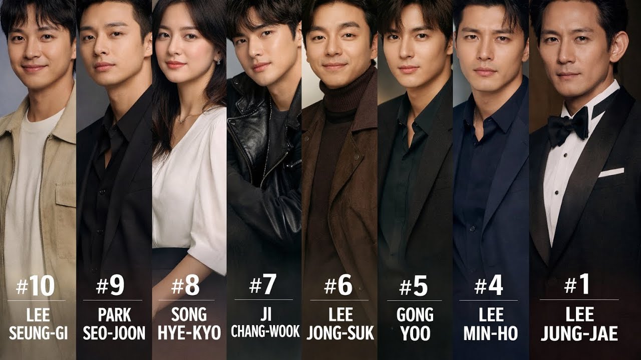 K-Drama Kings: Top 10 Highest Paid Korean Actors Ranked