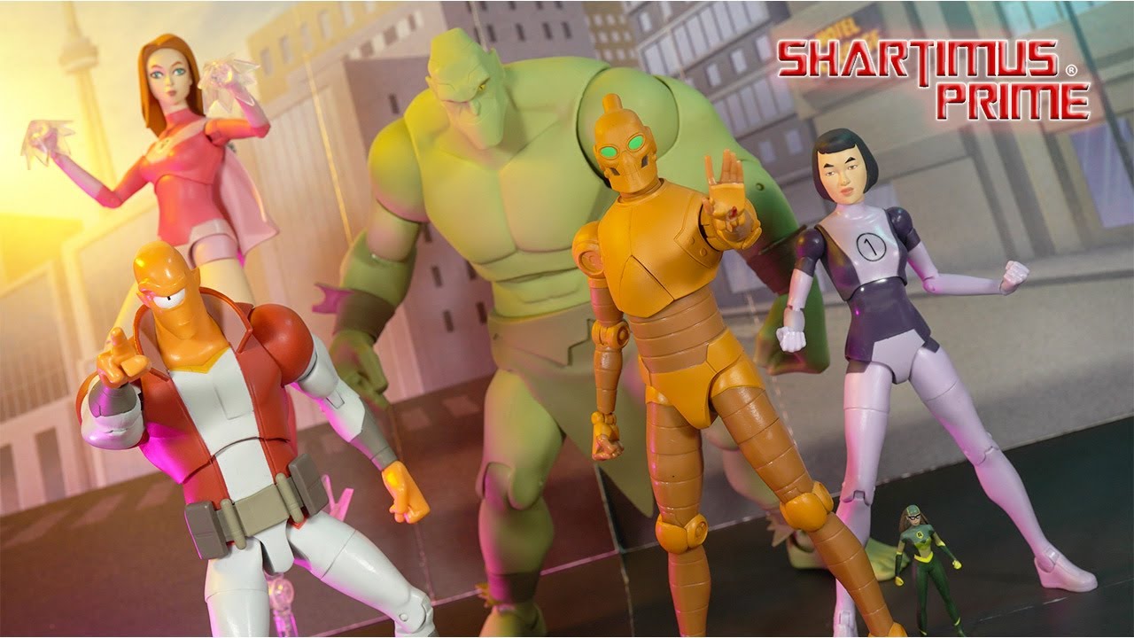 Diamond Select Invincible Show Atom Eve, Robot, Allen, Duple-Kate, and Monster Girl Figure Review