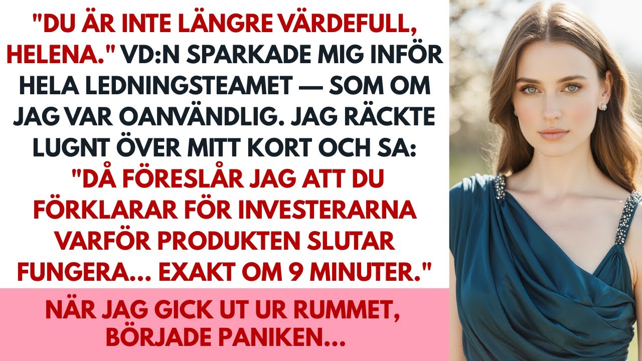 Jag blev sparkad inför alla – så jag fryste deras system och såg deras imperium falla samman