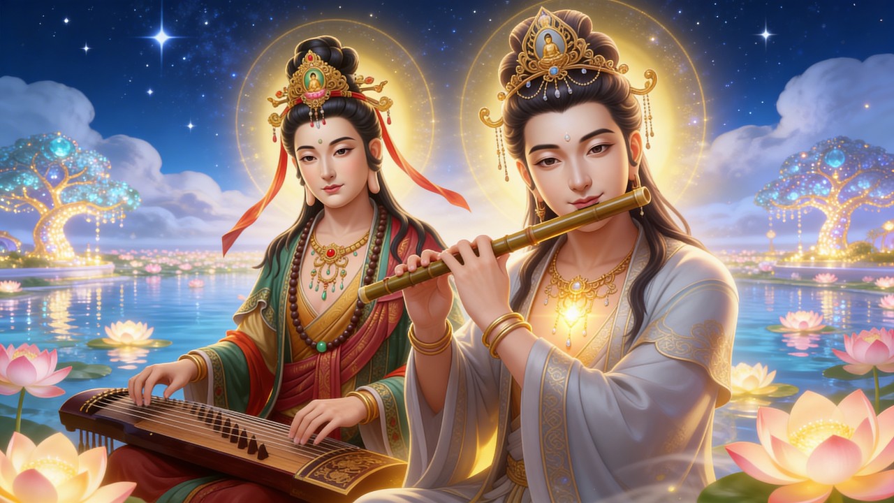 南無阿彌陀佛聖號 Namo Amituofo chanting music