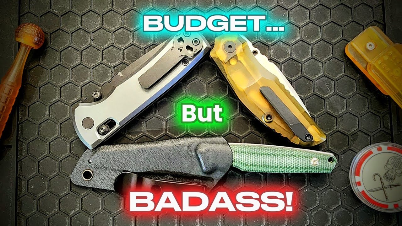 3 BADASS Budget EDC Knives! 🔥 Tenable Parr • Molsect 808S • Chaves Rendencion Street X-LOCK