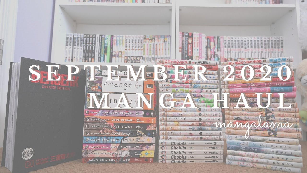 a ✨diverse✨ manga haul & unboxing // september 2020 (50+ volumes!)