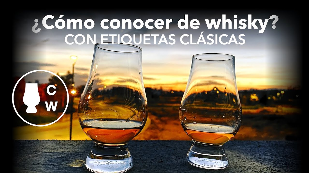¿Cómo conocer de whisky con etiquetas clásicas?
