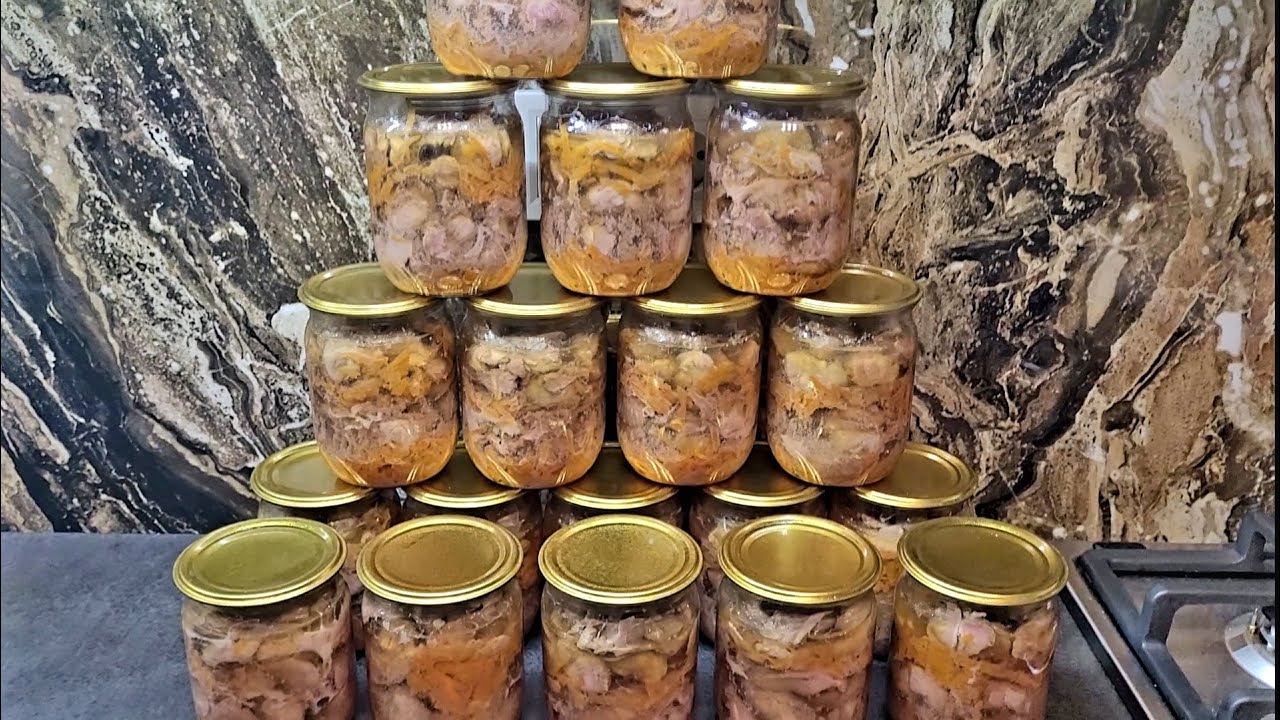 Пупки с морковкой в автоклаве — мой любимый рецепт!