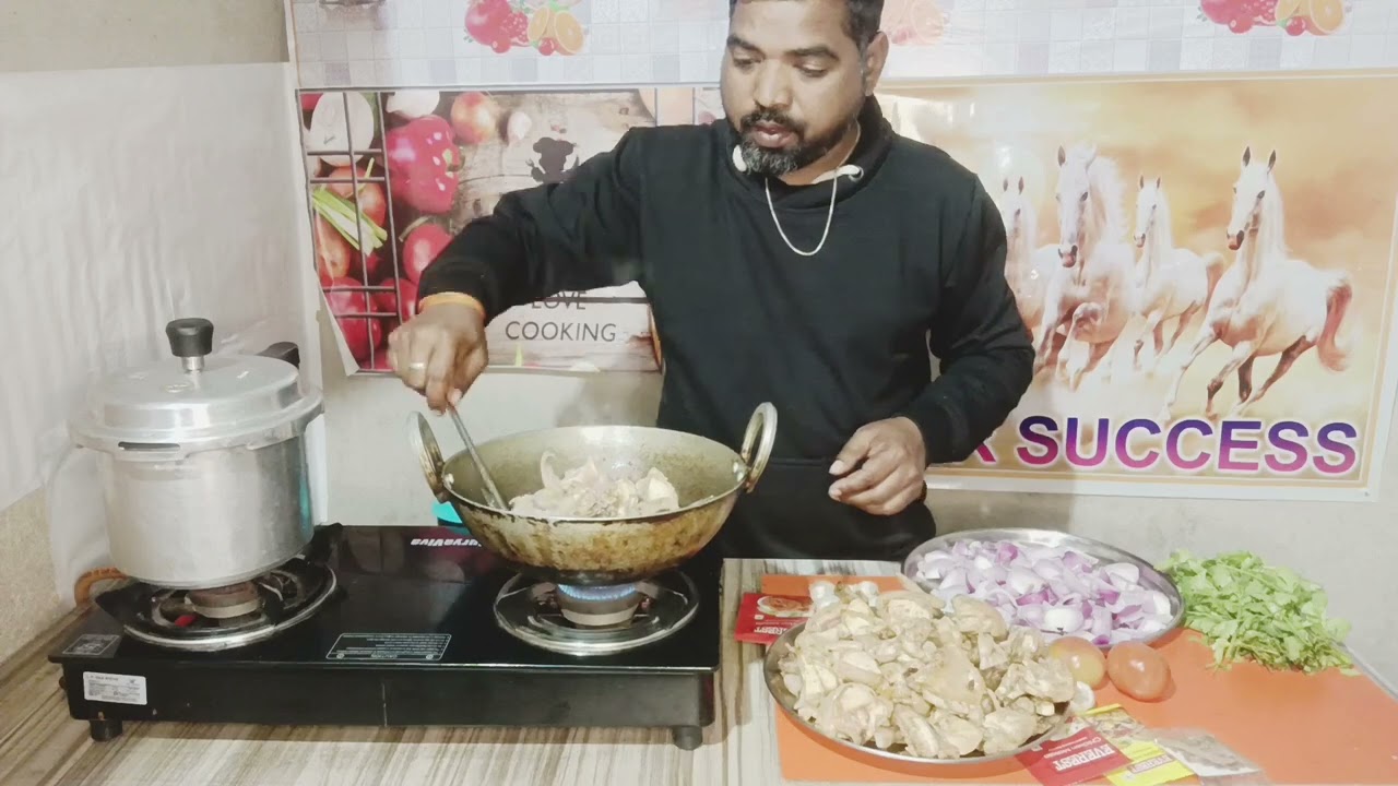 Hotel Jaisa Chicken Fry Chicken Masala Recipe!!.