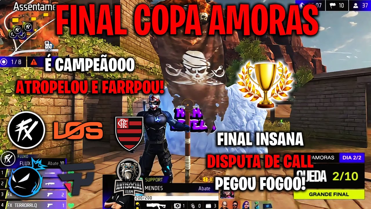 &Eacute; CAMPE&Atilde;OO! ATROPELOU E FARPOU FLUXO DOLLARS FLAMENGO FAZ O P STD! PEGOU FOGO FINAL COPA AMORAS!