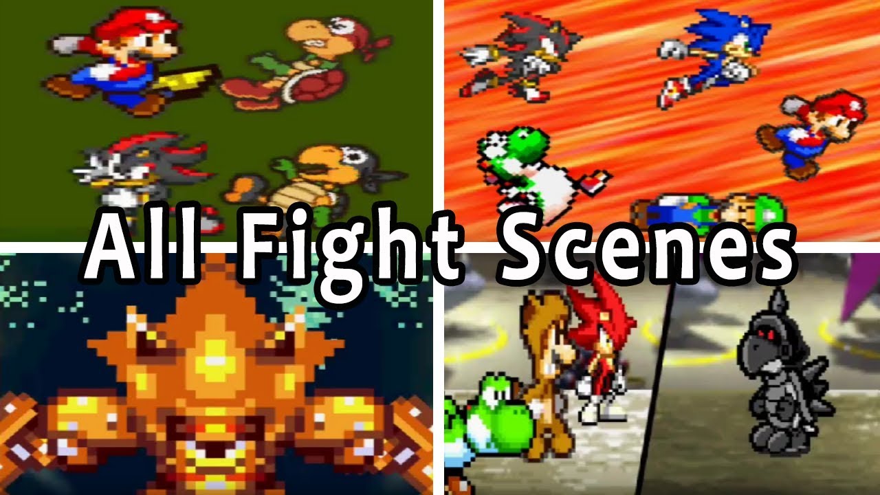 Super Mario Bros. Z Series: All Fight Scenes