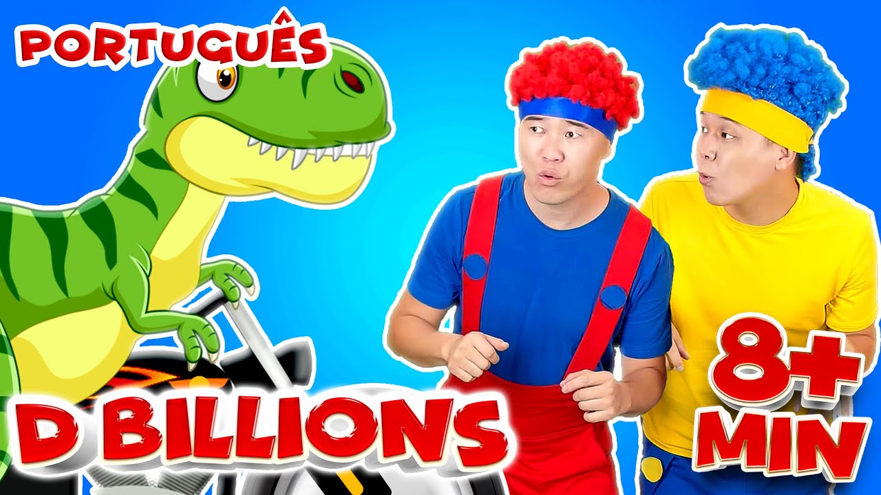 Dino Stomp, Pular e Dan&ccedil;ar + Compila&ccedil;&atilde;o D Billions Musicas Infants