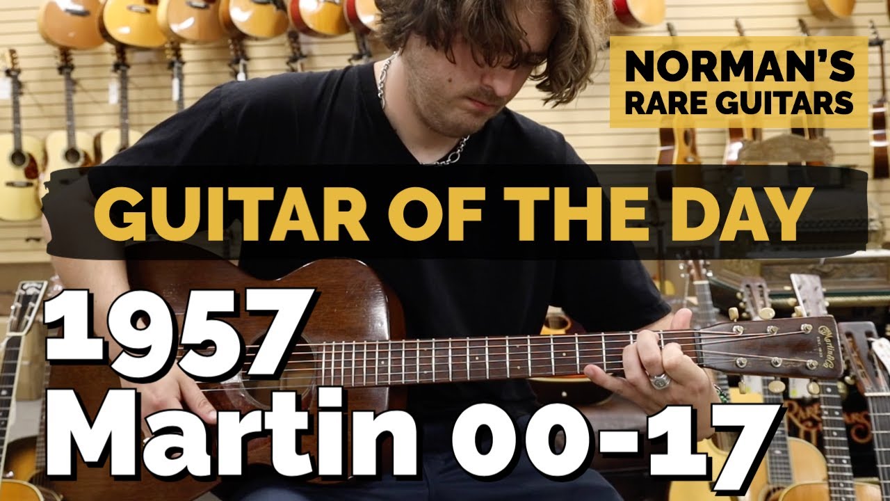 Гитара дня: 1957 Martin 00-17 | Редкие гитары Нормана