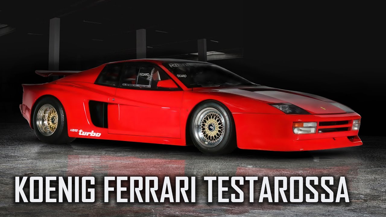 Ferrari Testarossa Koenig - 1000HP Turbo Monster