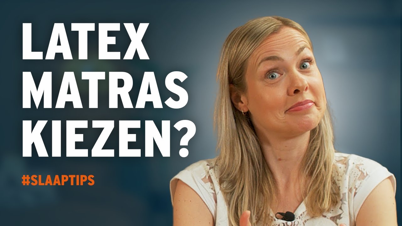 Waarom een LATEX Matras KIEZEN?!