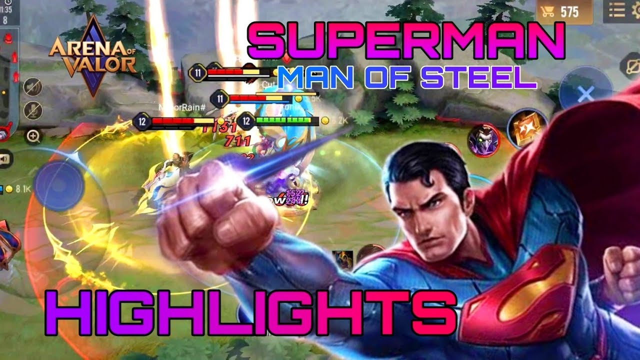 Superman Highlights | Arena of Valor | LiênQuân Mobile | RoV | Proplays compilations
